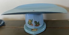 1949 Nursery Baby Scale 25 LBS Retro Blue Vintage Counselor Retro Decor W/cover