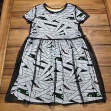 Cat  Jack Mummy Dress w/ Tulle Overlay - Size Medium 7/8 