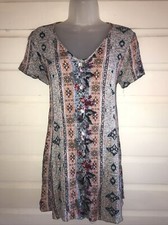 Show Me Your Mumu short sleeve Bennett Babydoll mini dress size XS