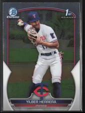 2023 Bowman Yilber Herrera BCP-86 1st Chrome | Minnesota Twins