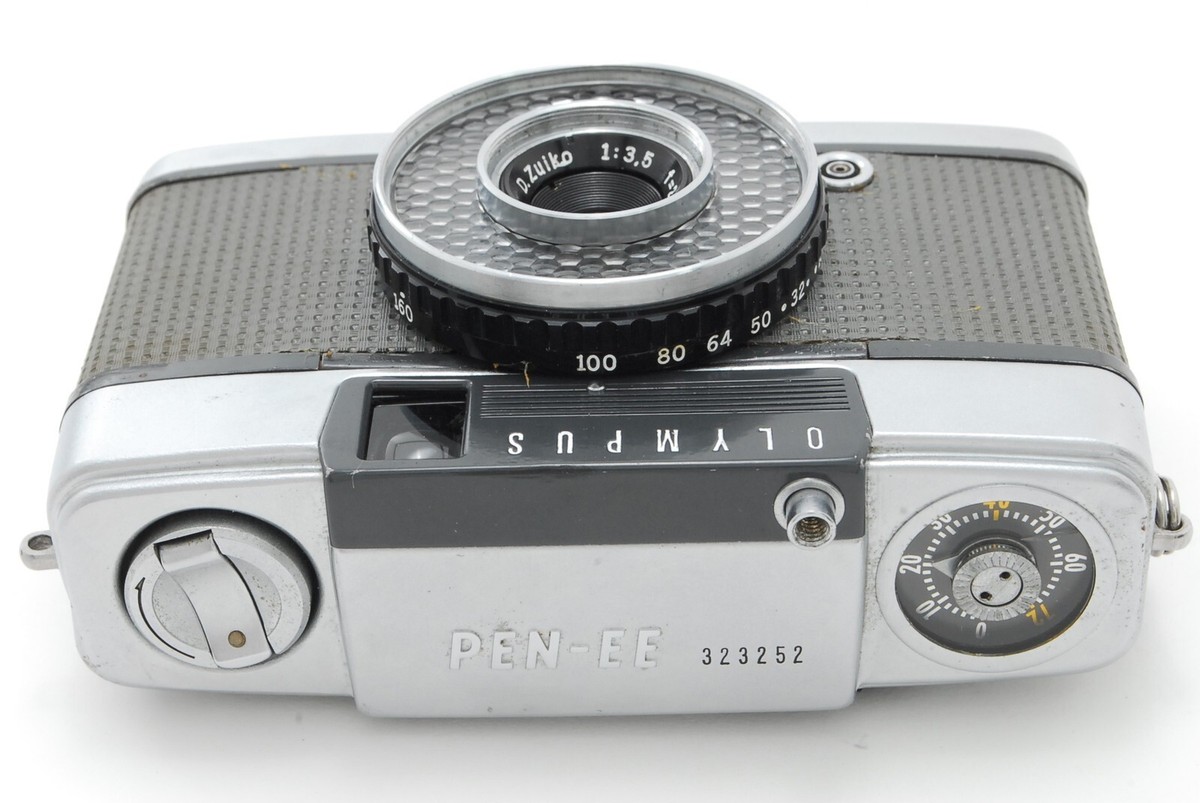 OLYMPUS PENEE フィルムカメラD.zuiko 1:3.5 f=28 Olympus PEN-EE Half Frame Film Camera D.Zuiko 28mm f/3.5 [Exc+++