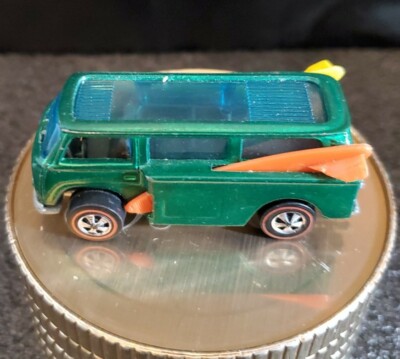1969 Vintage Redline Hot Wheels Beach Bomb Spectra Green