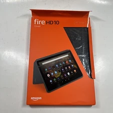 Amazon Fire Cover for 11th Gen HD10 Tablets - Charcoal Black NEW Box Damage