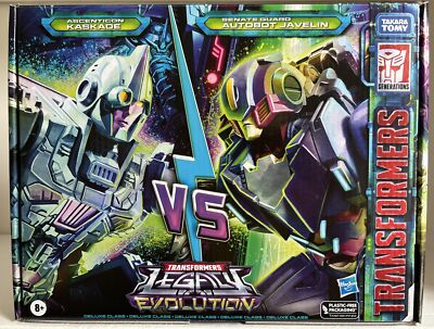 New Transformers Legacy Evolution Deadeye Duel 2-Pack Kaskade & Javelin MISB