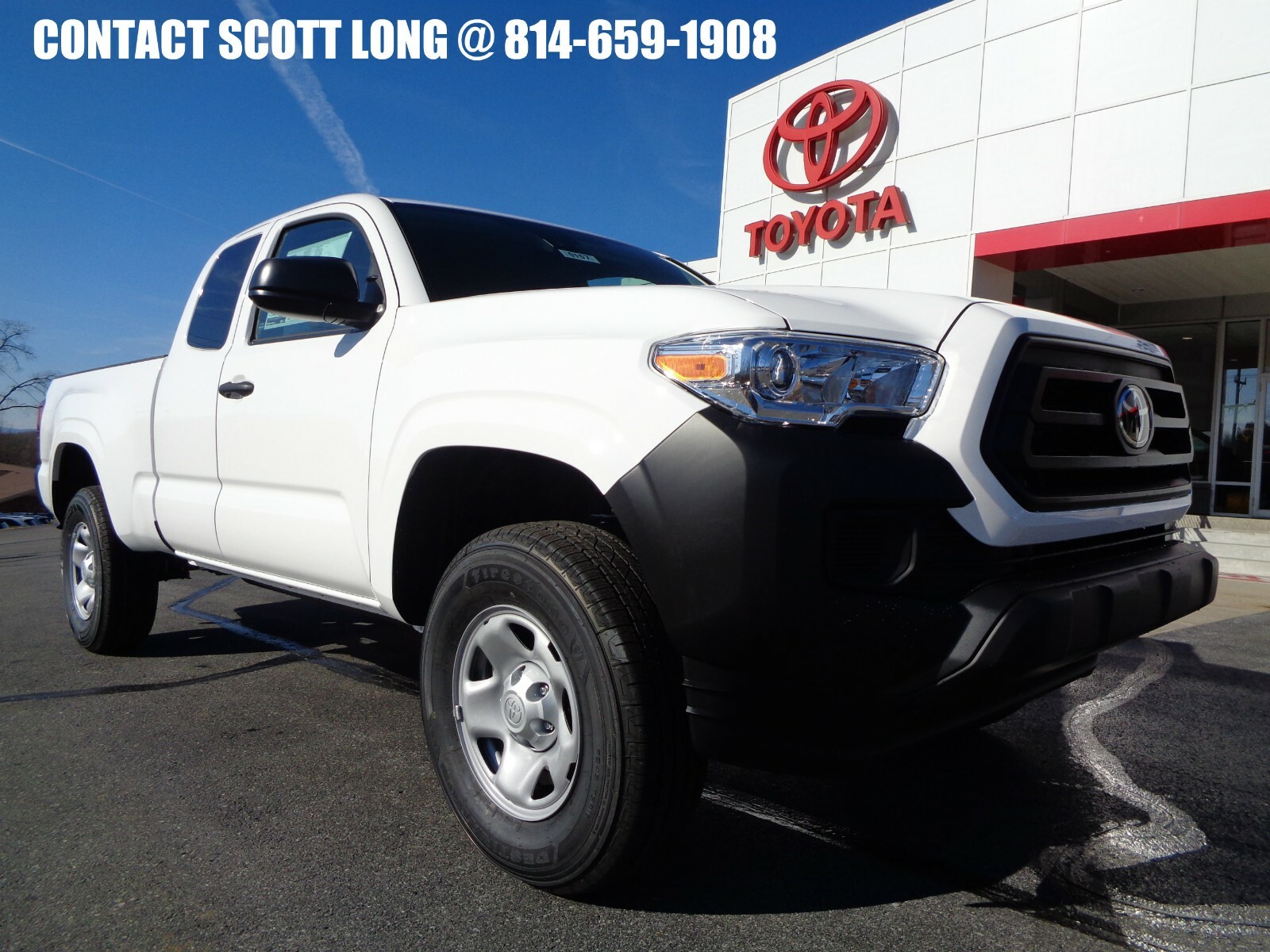 2020 Toyota Tacoma New 2020 Access Cab 4x4 2.7L 4WD SR Utility New 2020 Tacoma Access Cab 4x4 SR Super White Utility Package SiriusXM Radio 4WD