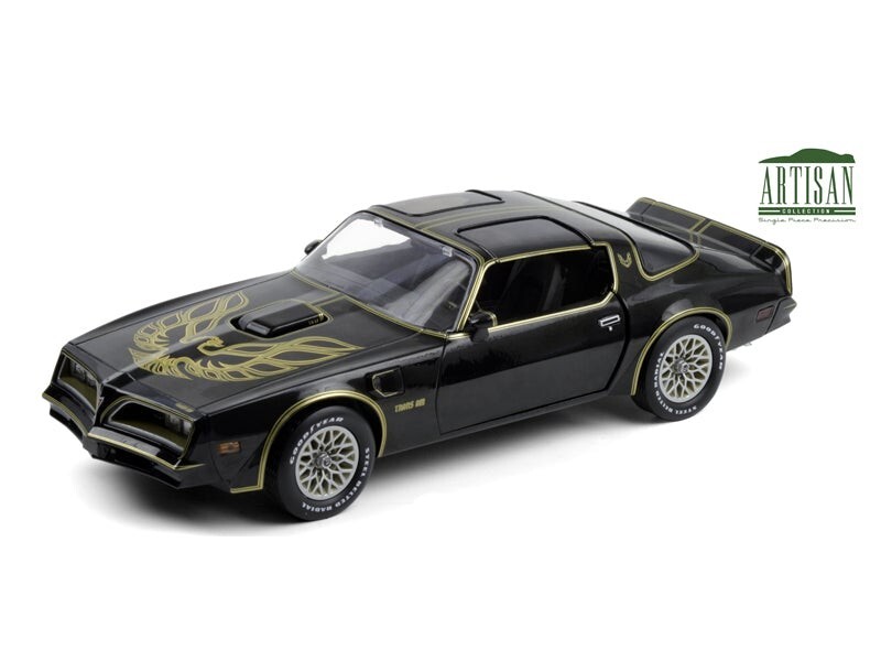 1977 Pontiac Firebird Trans Am - Black 1:18 Scale Model
