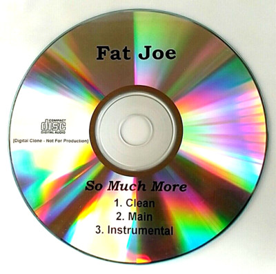 (CD) Fat Joe    So Much More, Promo, Single, 3 Tracks, Rare.