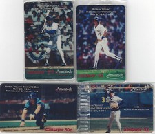 TK 176 Phone Card/Phonecard Ameritech .50, $2, $5, $10. Robin Yount (4)