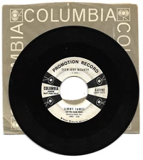 JIMMY JAMES-COLUMBIA 41192 PROMO ROCKABILLY TEEN 45 RPM TEEN - AGE BEAUTY VG++_
