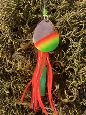 SAVAGE STRIKE - Hoochie Salmon Spinners - 3.5 Colorado - SENOR PESCADOR - Copper