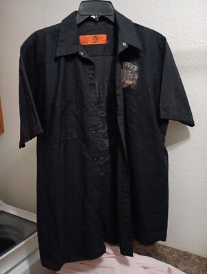 Red Kap Large Lake Havasu City AZ 2004 Printed Button Up Shirt (The Office)