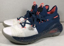 Under Armour Youth Sz 6 Curry 6 Splash Party GS Basketball Shoes 3020415-405 6Y