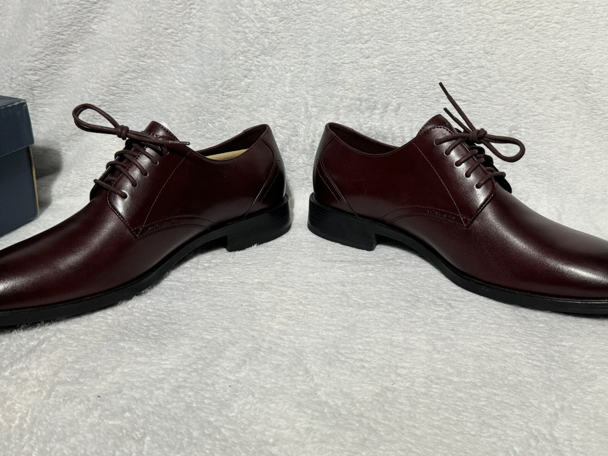 COLE HAAN Hawthorne Plain Leather Oxford Lace Up Dress Shoes Bloodstone Mens 13 Amazon.com | Cole Haan Men main image 2