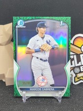 Marcos Cabrera 2023 Bowman Chrome Green Shimmer Refractor /99 #BCP-46 1st (CBR)