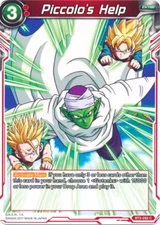 Dragon Ball Super Card BT2-032 C Piccolo's Help Near Mint