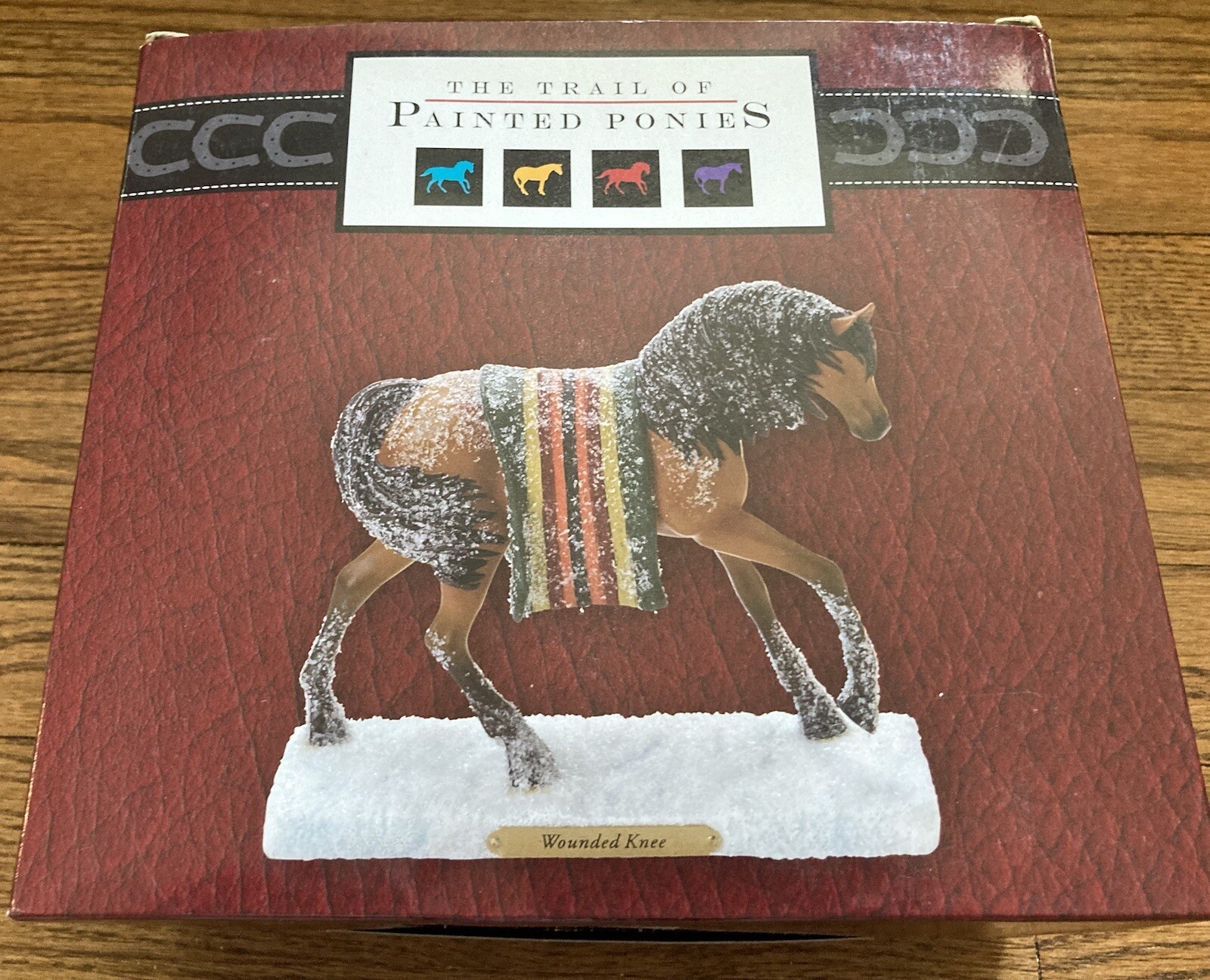 The Trail of the Painted Ponies WOUNDED KNEE Vicki Knepper 12276 With