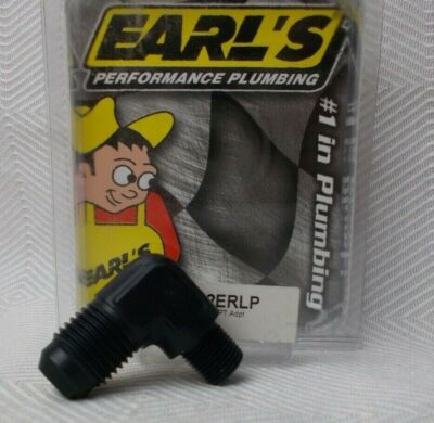 Fitting Adapter -6 to 1/8'' NPT 90° Ano-Tuff Earls Performance AT982262ERLP