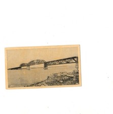 Overseas Cigarette card Type Argentina Falcon Calvo y Cia Puentes Famosos no 21