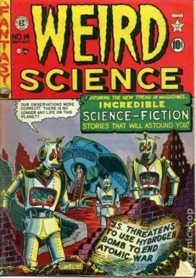 WEIRD SCIENCE WEIRD FANTASY PANIC TWO FISTED TALES EXTRAS EC COMICS