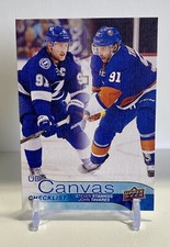 2016-17 Upper Deck Series Two Hockey UD Canvas Checklist #C210 Stamkos/Tavares