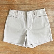 Vintage Khaki Short Shorts Size Small 27" Waist 1990s Twill Cotton Pockets