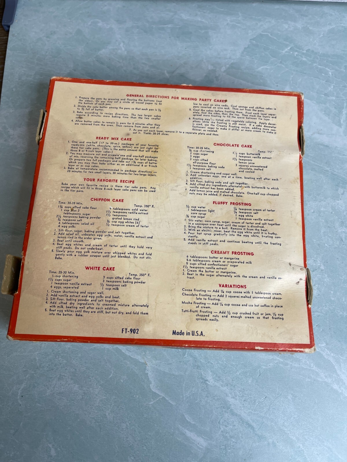 Vintage Mirro 4-tier round Cake Pan Set aluminum Party holiday READ