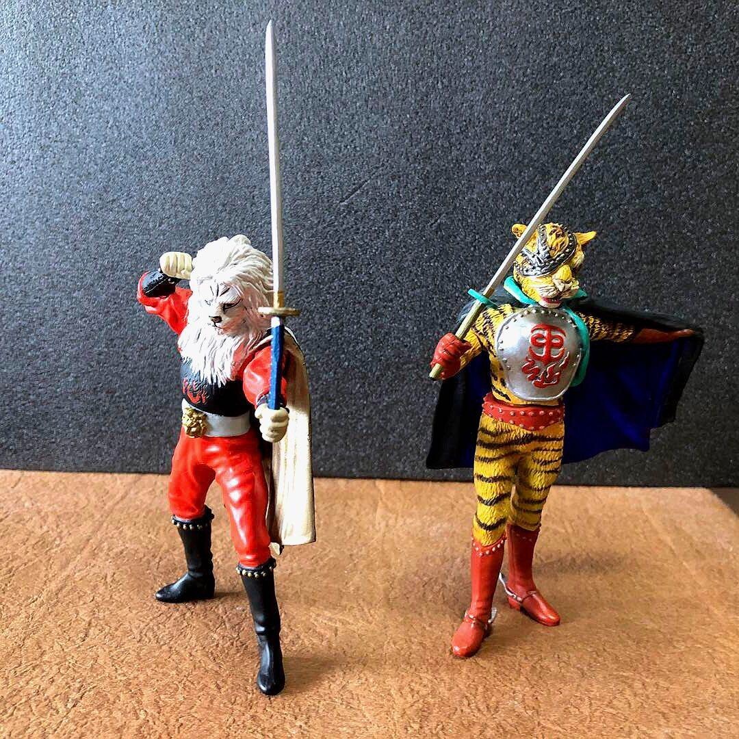 CHOJIN HERO DENSETSU LEGEND figure lion maru tiger joe konami | eBay