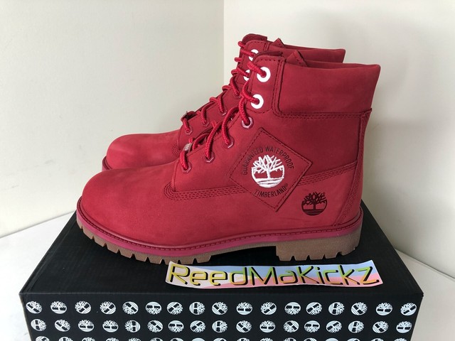 patch timberland field boots