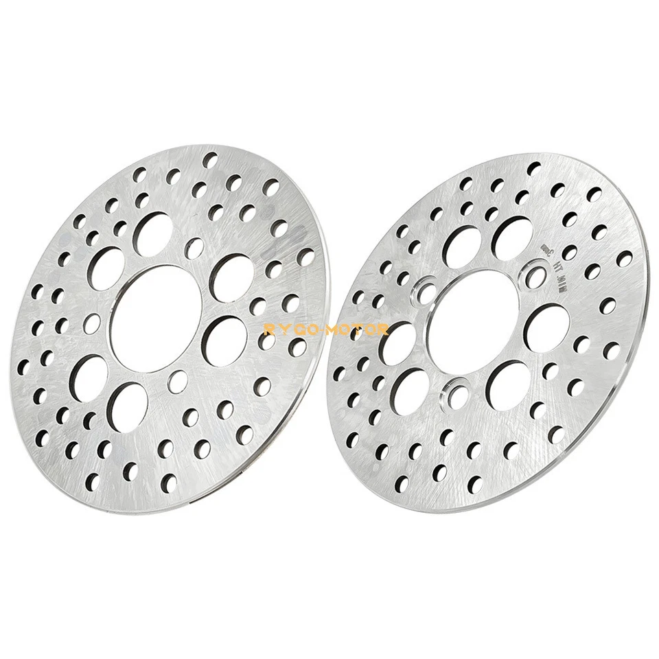 2 discos de freno delanteros rotor para Kawasaki Tecate 4 250 KXF250A 1987-1988 41080-1171 Foto 2 de 4