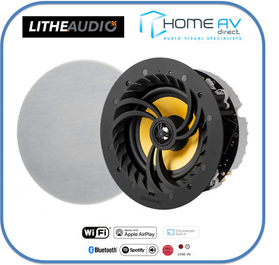 Lithe Audio WLAN Bluetooth Deckenlautsprecher 06610 PAAR