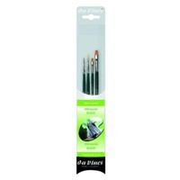 Da Vinci 5356 Allround-Basic Malpinselsortiment Tabletop-Miniaturen