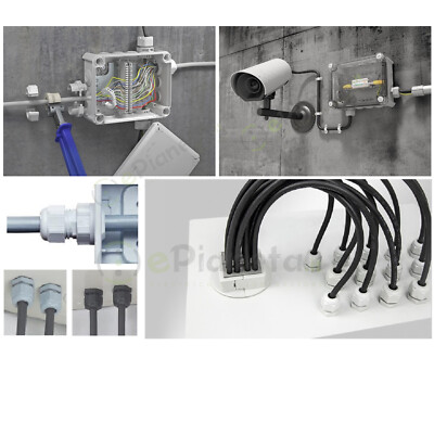 40 Pressacavi Impermeabili IP68 - M12/M16/M20/M25 - In Nylon PA Per Elettrico - Foto 3