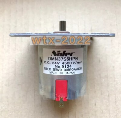 1PCS New For NIDEC SERVO DC Motor DMN37S6HPB 24V Motor 4500 r/min