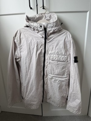 Stone Island Membrana 3L TC Men's Jacket dust pink RARE | eBay UK