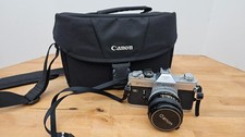 Canon FTb QL 35mm SLR Film Camera with 50mm FD Lens