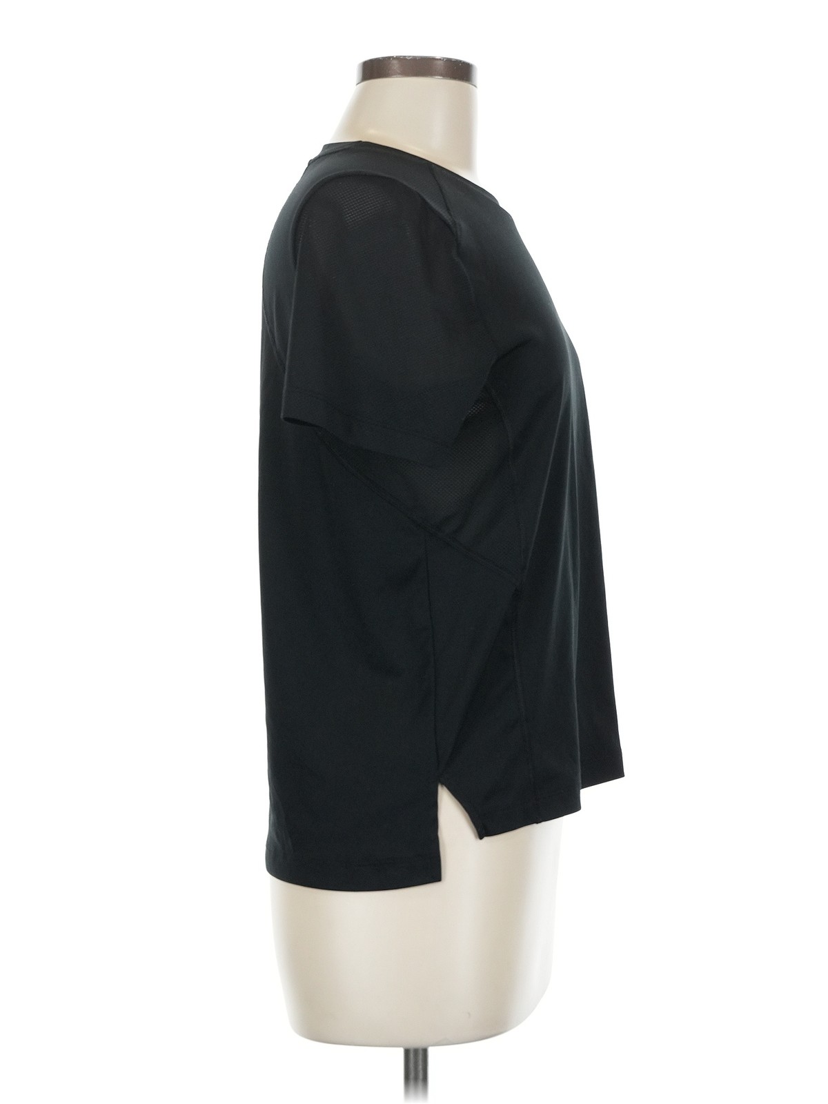 Nike Women Black Active T-Shirt M thumbnail 3