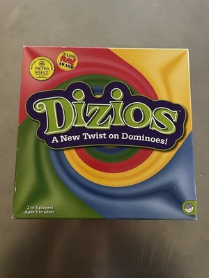 OPEN Dizios Game A New Twist On Dominoes! MindWare Family Board Game MENSA