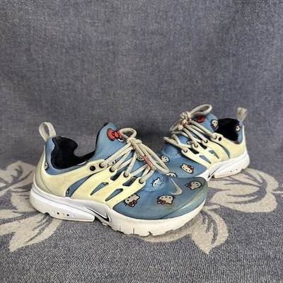 Nike Air Presto Hello Kitty Kids Size 2Y DH7780-402 Pre Owned 2011