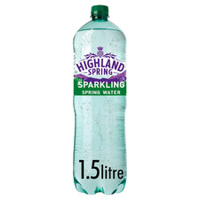 Highland Spring Sparkling Water 1.5Ltr x 6 Bottles