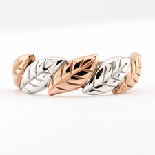 Clogau Silver & Gold Awelon Ring, Was £199.00 Size L