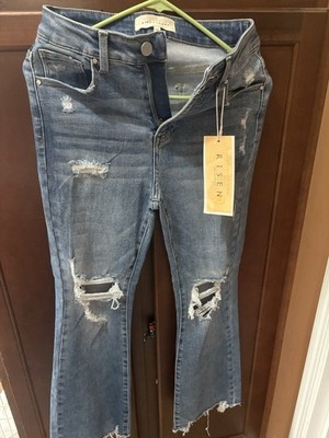 New Risen High Rise Distress Jeans Size 3/26