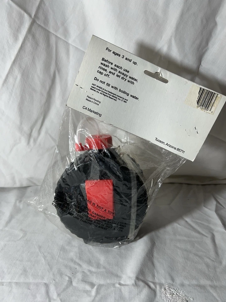 De colección Hot Wheels 1991 cantimplora compartimento soporte de almacenamiento para coche nuevo C5 Foto 2 de 4