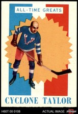 1960 Topps #46 Cyclone Taylor All-Time Greats Millionaires HOF 7 - NM