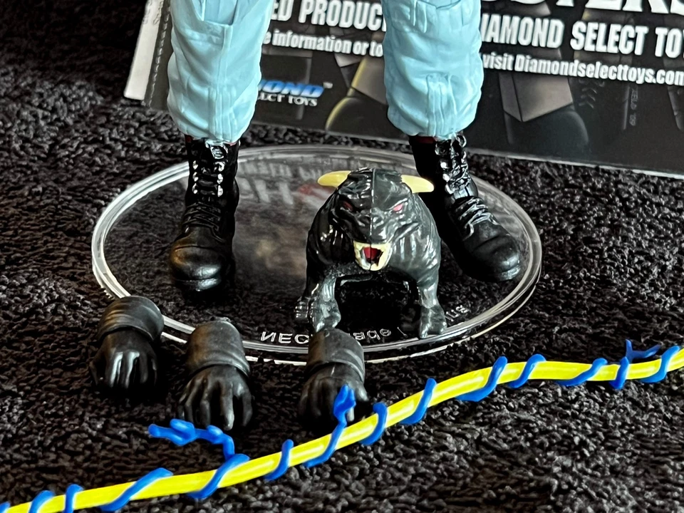 WINSTON ZEDDEMORE con MINI ZUUL • DIAMOND SELECT SERIE REAL GHOSTBUSTERS Foto 3 de 4