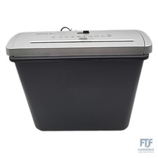 Genie 106 S Silber Aufsatz-Aktenvernichter mit Teleskoparm für jeden Papierkorb