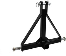 3-Point 2" Heavy Duty Trailer Hitch Receiver Fits Tractor Towing 1 Quick Hitch