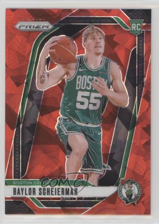 2024-25 Panini Prizm Red Ice Prizm Baylor Scheierman #236 0uf6