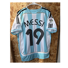 Argentina Lionel Messi #19 2014 FIFA World Cup Soccer Jersey Men’s 