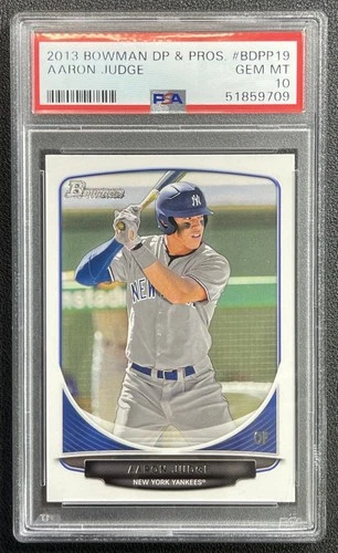 AARON JUDGE PSA 10 2013 BOWMAN DRAFT PICKS & PROSPECTS #BDPP19 YANKEES RC 9709