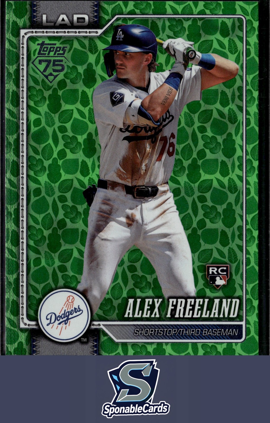 2026 Topps #74 Alex Freeland Holiday
